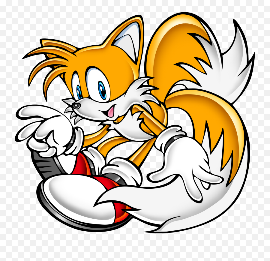 Miles Tails Prower Sonic Adventure Png - Sonic Adventure Character Art Emoji,Sonic Adventure 2 Logo