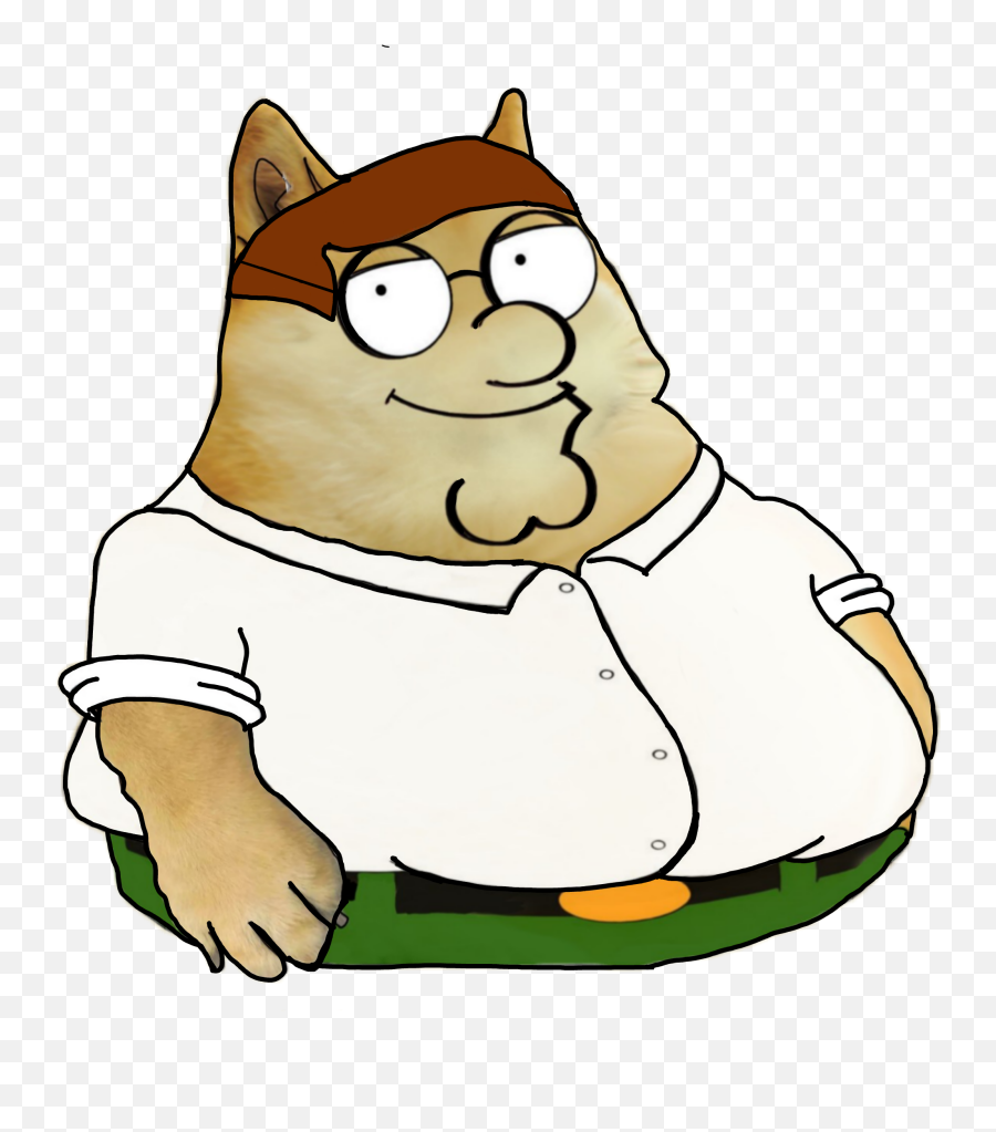 Peter Griffin Dogelore - Fictional Character Emoji,Peter Griffin Png