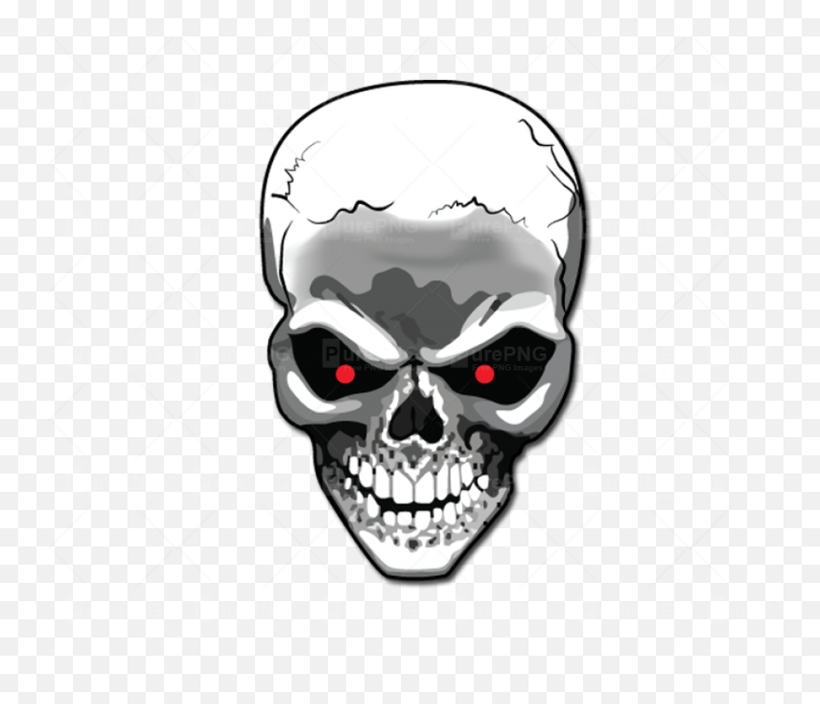 Skull Logo Transparent Background - Gaming Skull Png Logo Emoji,Skull Logo