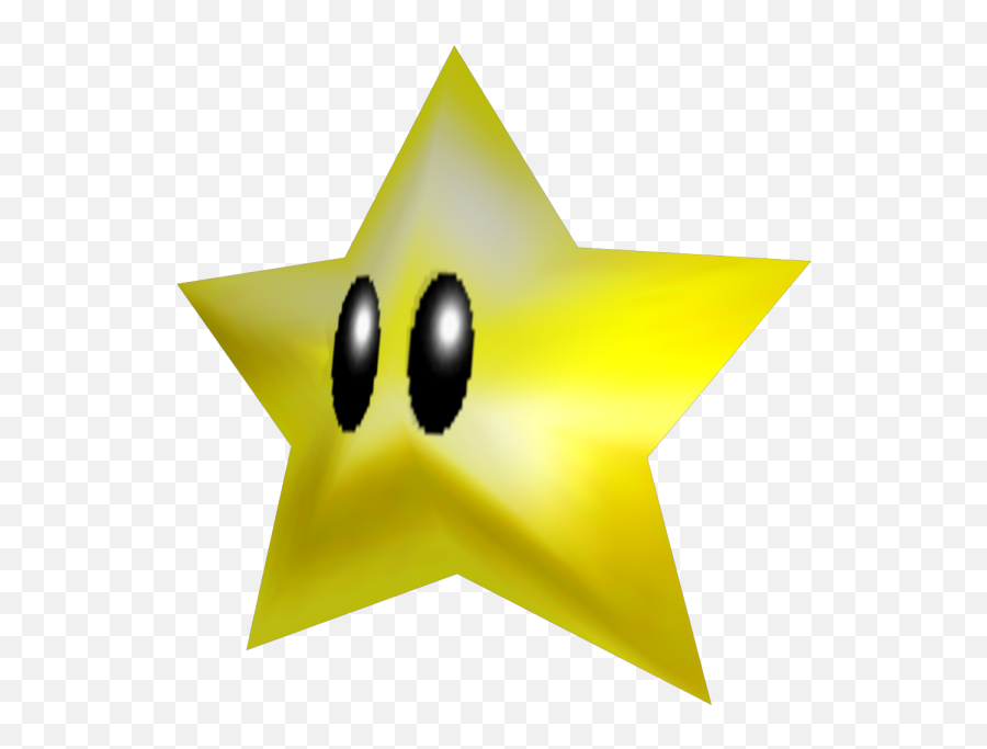 Super Mario 64 - Mario 64 Star Png Emoji,Super Mario 64 Logo