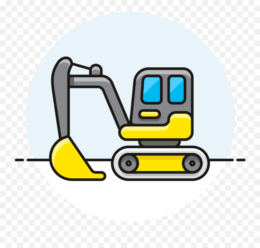 View Full Size 39 Excavator Clipart And Download Transparent - Vertical Emoji,Pin Clipart