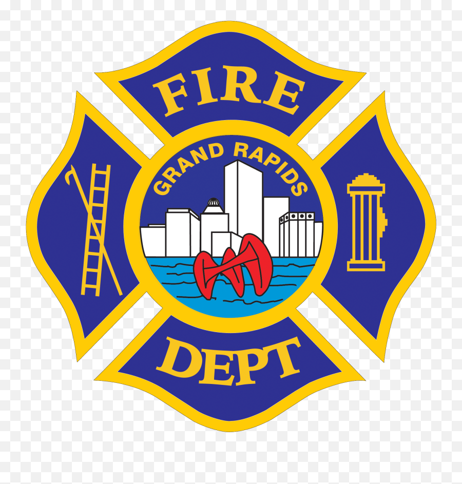 Fire Department - Grand Rapids Fire Department Station 1 Emoji,Fire Department Logo