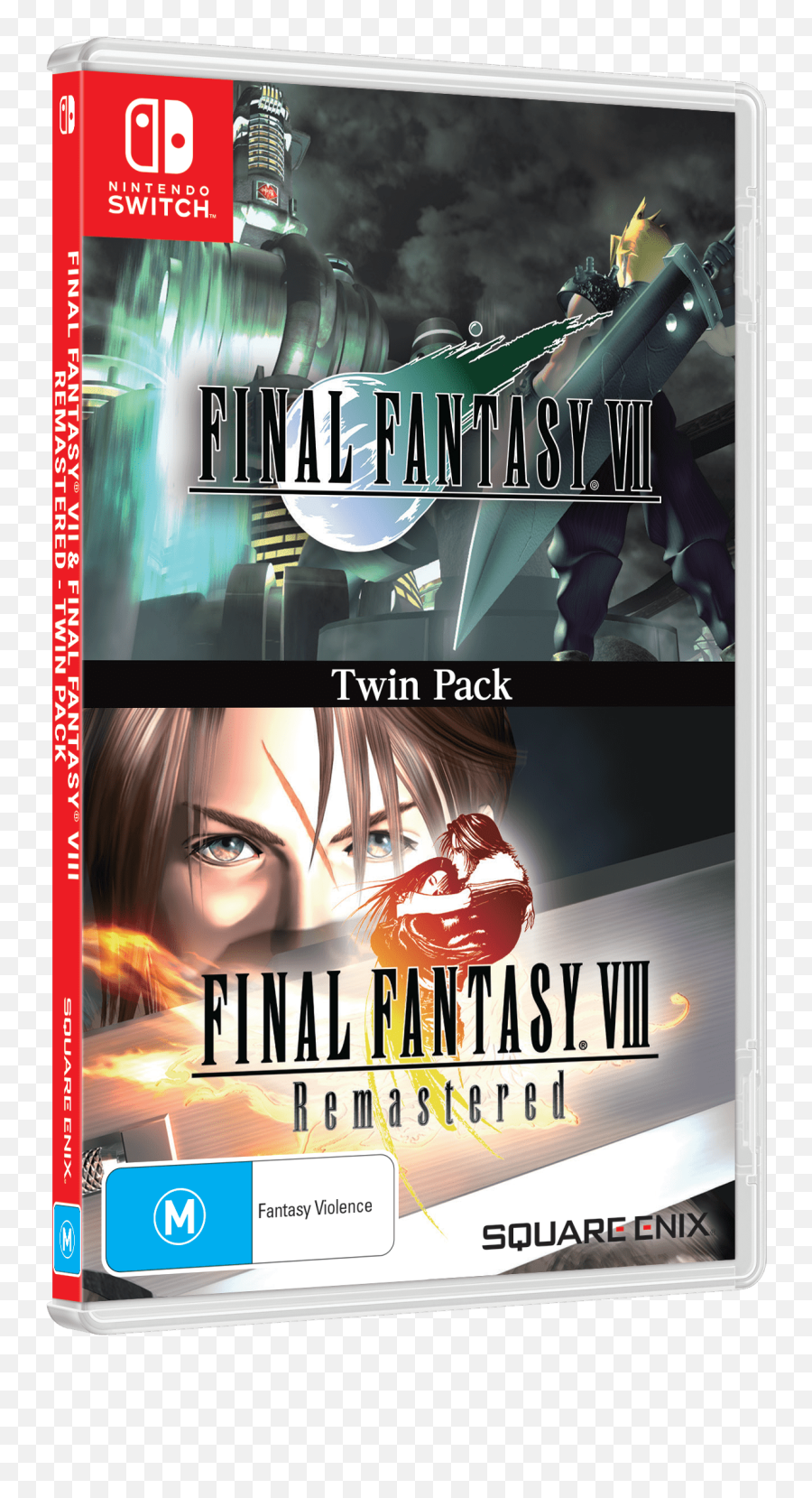 Ffvii Ffviii - Nintendo Switch Final Fantasy 7 8 Emoji,Final Fantasy 8 Logo