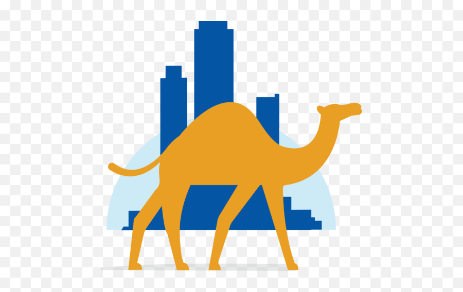 Cropped - Animal Figure Emoji,Camel Logo