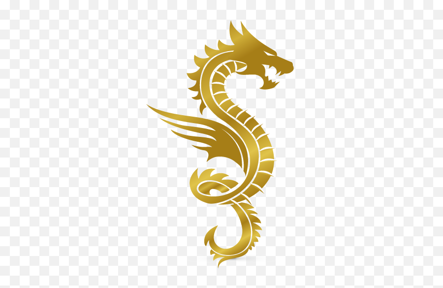 Online Dragon Tattoo - Logo Dragon Png Emoji,Dragons Logo