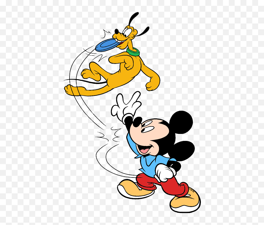Moldura Minnie Png - Playing Frisbee Disney Clip Art Emoji,Frisbee Clipart