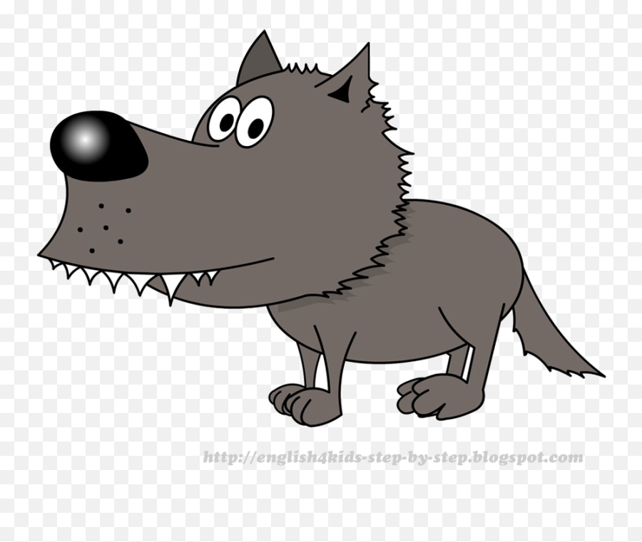 Library Of Wolf Cartoon Image Clip - Cute Wolf Clipart Cartoon Emoji,Wolf Clipart
