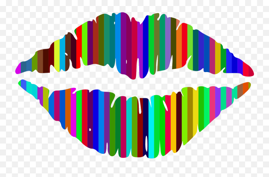 Kiss Lip Drawing Cosmetics Love Free - Kiss Icon Emoji,Free Commercial Clipart