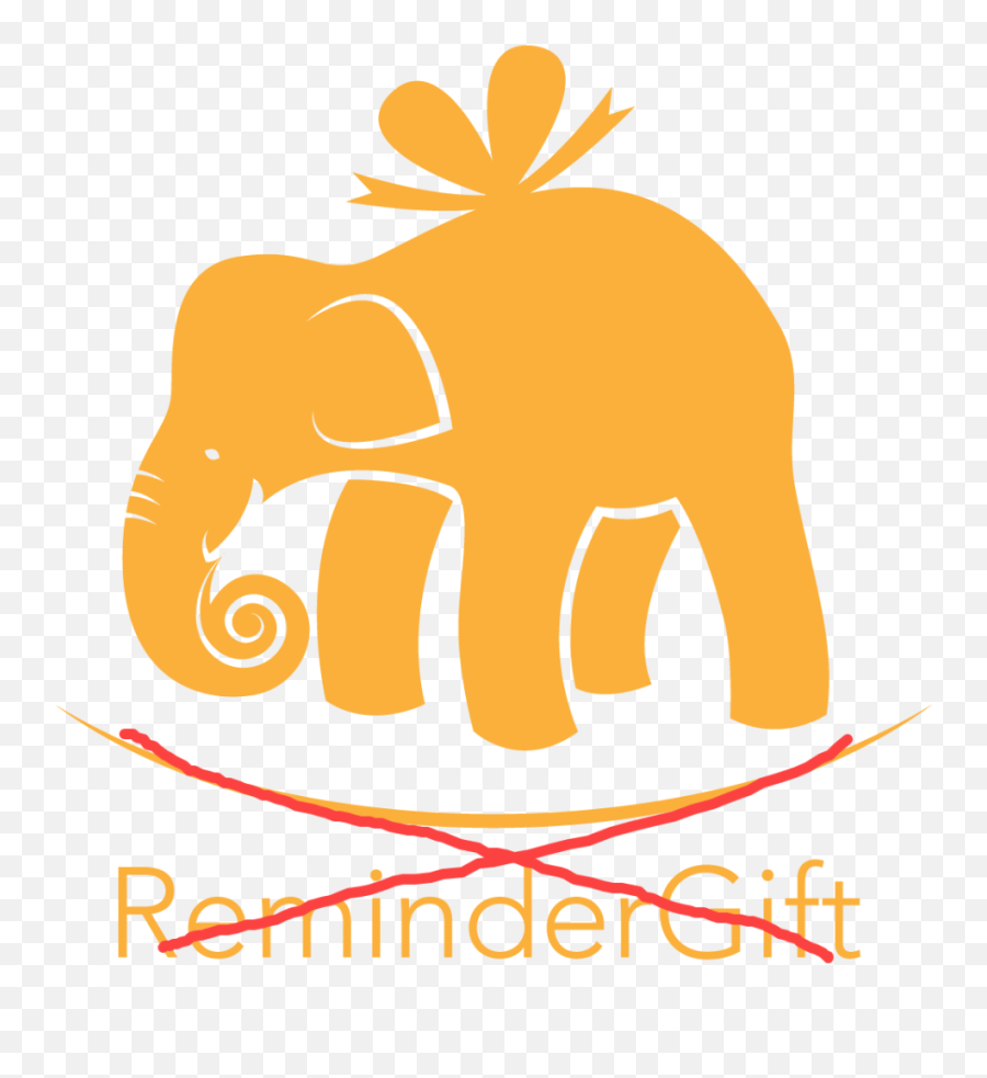 Elephants Clipart Reminder - Gift Png Download Full Size Animal Figure Emoji,Elephants Clipart
