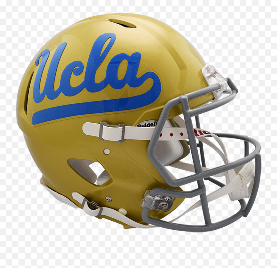 Ucla Bruins Authentic Full Size Speed Helmet - 2017 Ucla Bruins Helmet Side Emoji,Ucla Bruins Logo