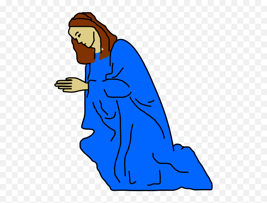 Praying Asking God Clip Art At Clker - Woman Praying Woman Kneeling In Prayer Emoji,Prayer Clipart