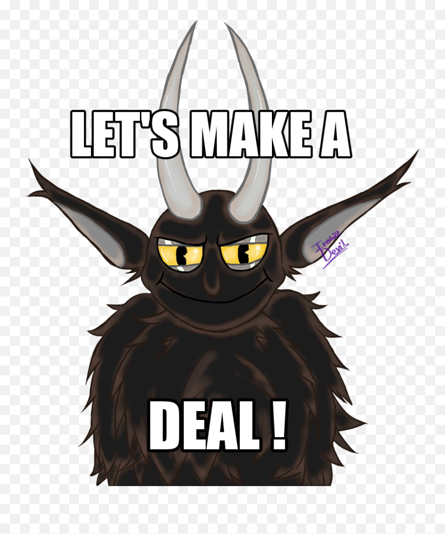 Ironiadevil On Twitter Cuphead - The Devil Meme Emoji,Let's Make A Deal Logo