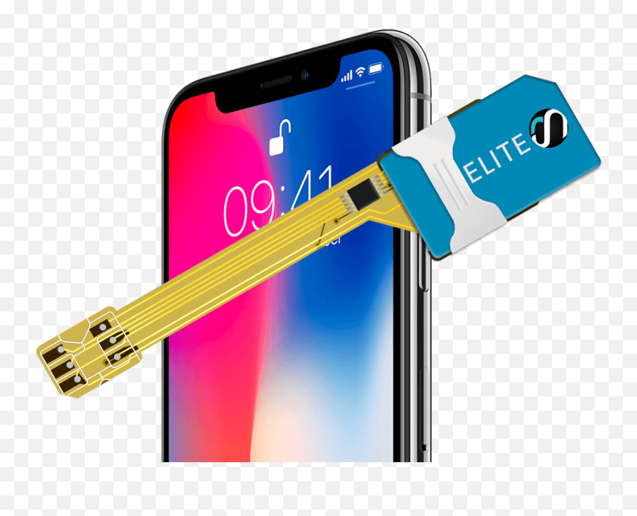 Buy Magicsim Elite - Dual Sim Adapter For Your Iphone X Emoji,Iphone X Png Transparent