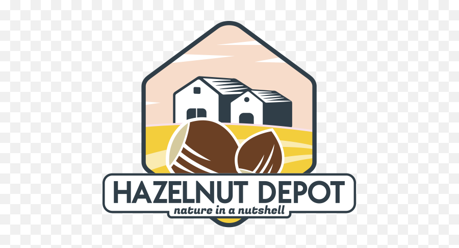 Hazelnut Depot Nature In A Nutshell Emoji,Logo Depot