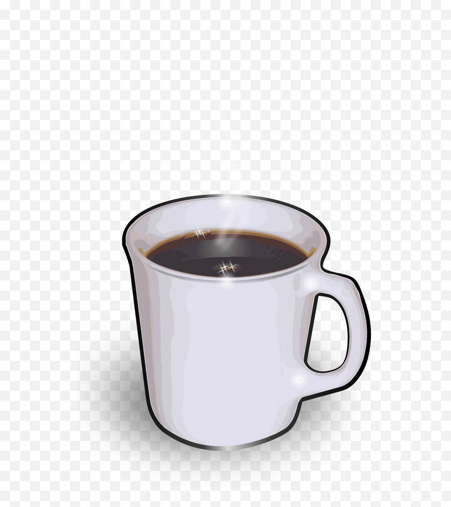 Onlinelabels Clip Art - Hot Cuppa Joe Emoji,Steaming Coffee Mug Clipart