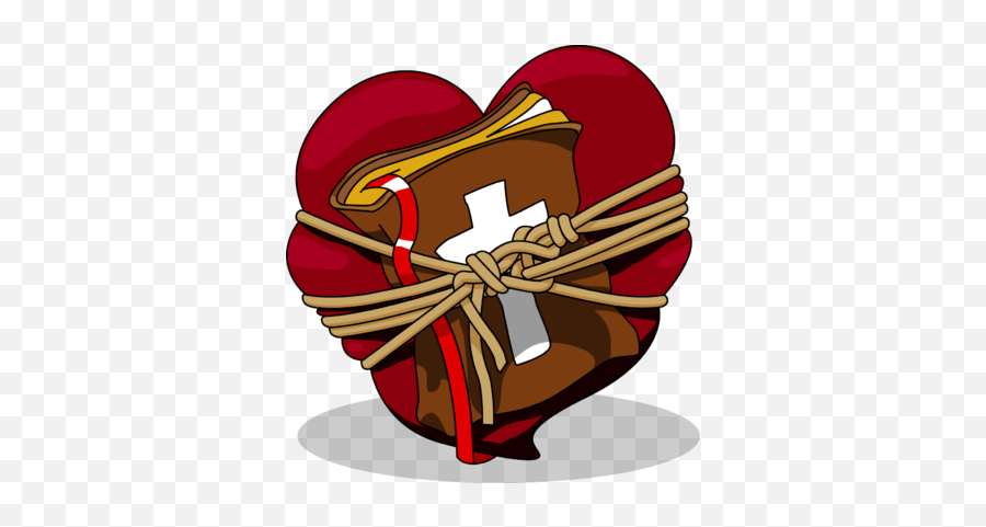 Heart Bound Bible - Bible In Heart Clipart Emoji,Bible Clipart
