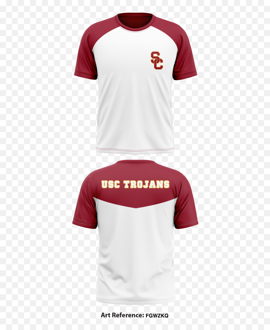 Usc Trojans Store 1 Tagged Football - Emblem Athletic Short Sleeve Emoji,Usc Trojans Logo