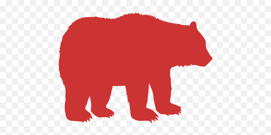 American Black Bear Polar Bear - Bear Silhouette Emoji,Polar Bear Logo