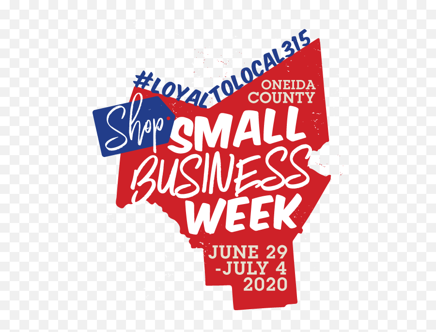 Oneida County Shop Small Business Week Emoji,Shop Small Logo