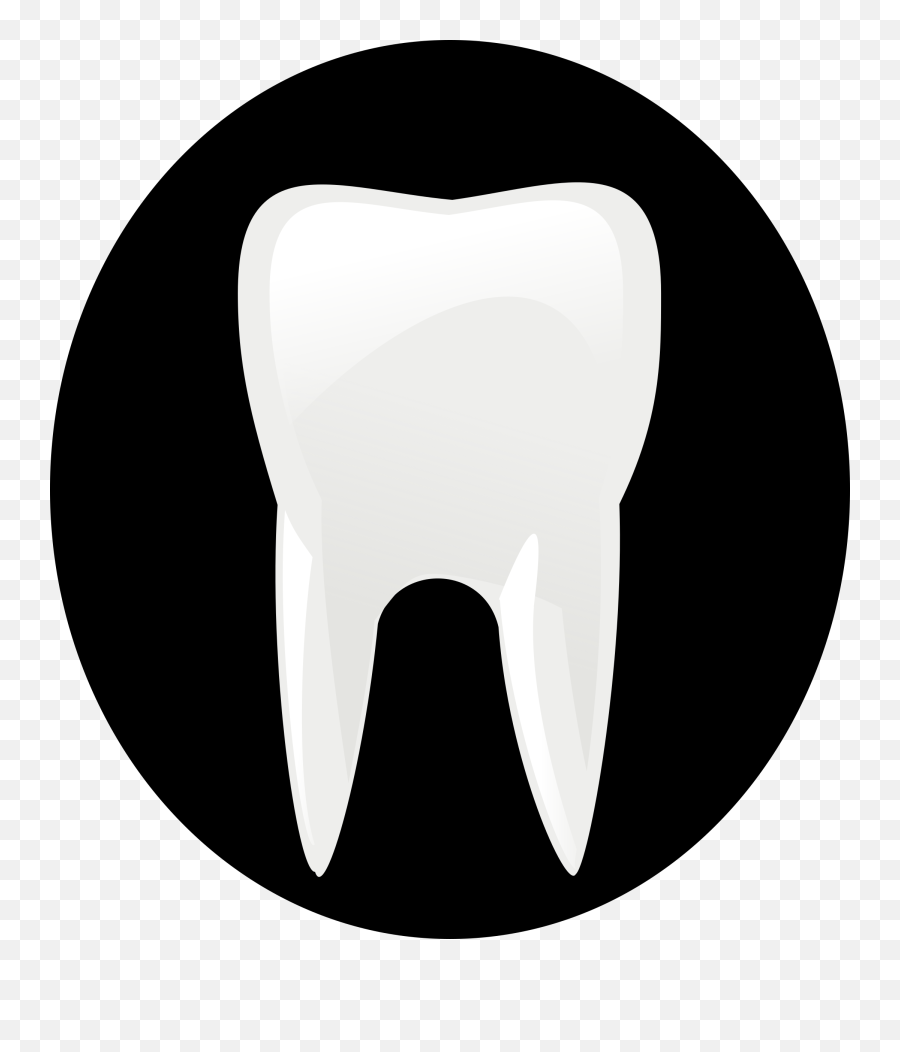 White Tooth - Dente Branco Desenho Png Emoji,Tooth Clipart