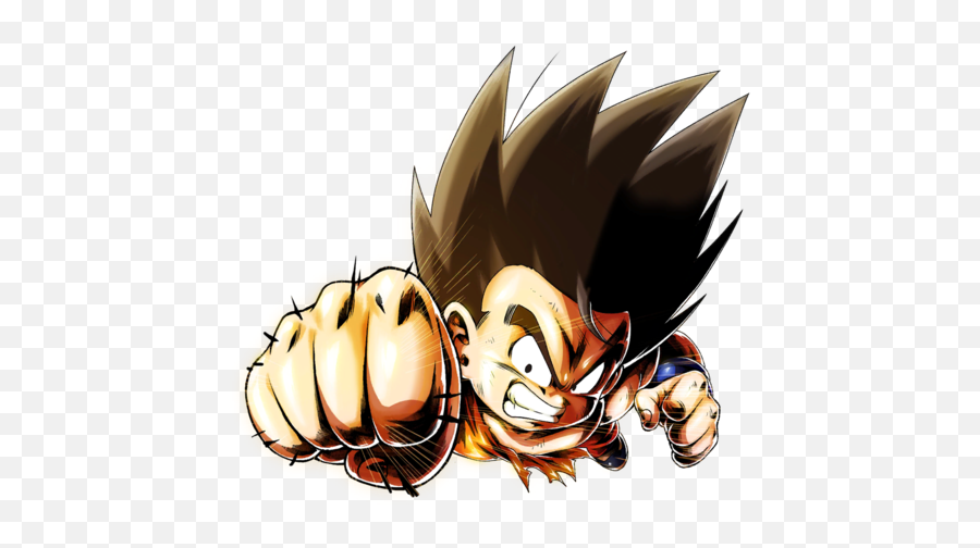 Goku Kid Punch Render Ball - Db Legends Kid Goku Emoji,Kid Goku Png