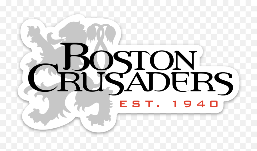 Est - Boston Crusaders Emoji,Logo Border