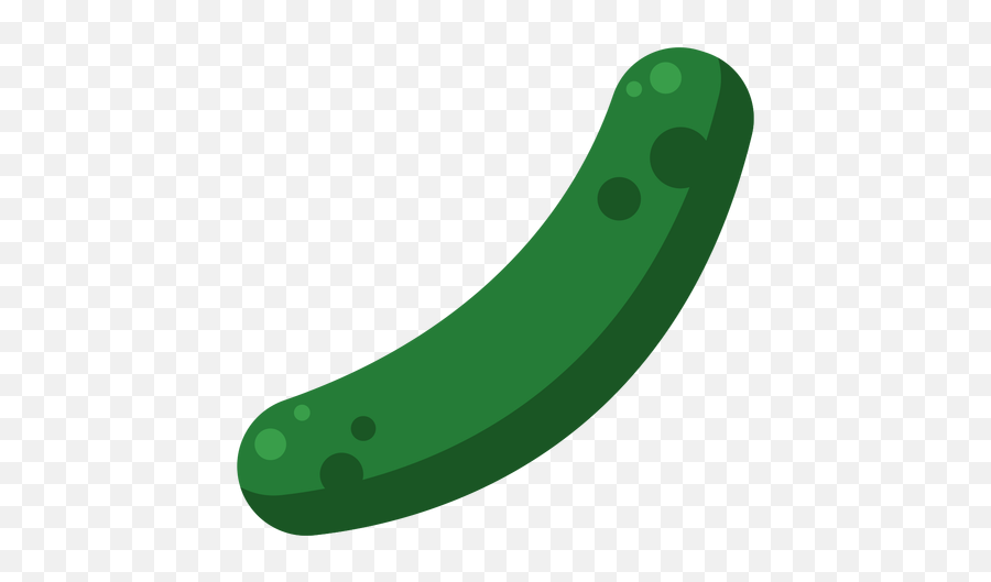 Cucumber Vegetable Single Flat - Transparent Png U0026 Svg Pepino Dibujo Animado Png Emoji,Cucumber Png