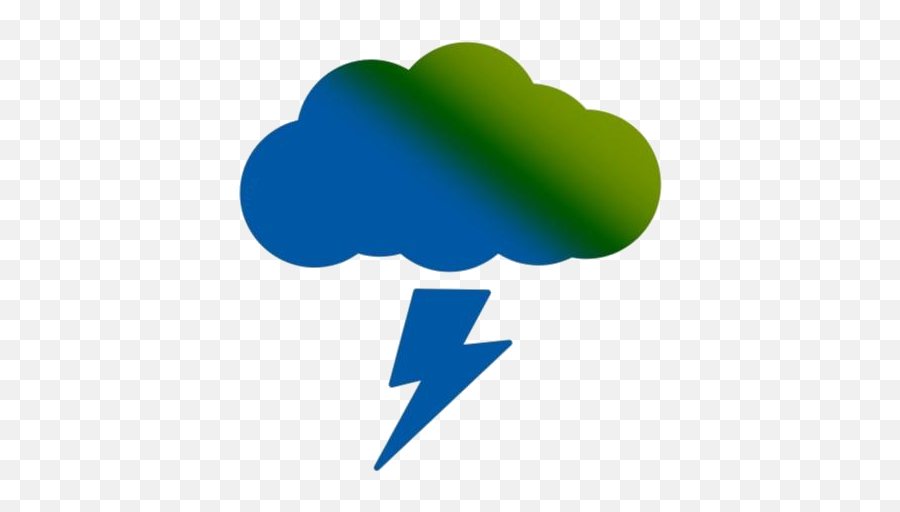 Transparent Lightning Cloud Clipart - Language Emoji,Cloud Clipart Transparent Background