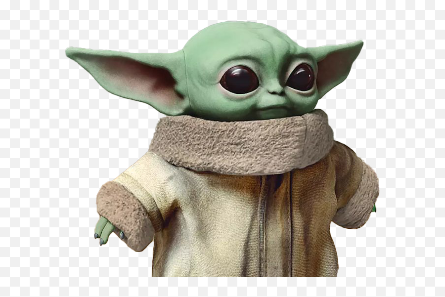Baby Yoda Png Hd - Star Wars Plüsch Baby Yoda Emoji,Baby Yoda Png