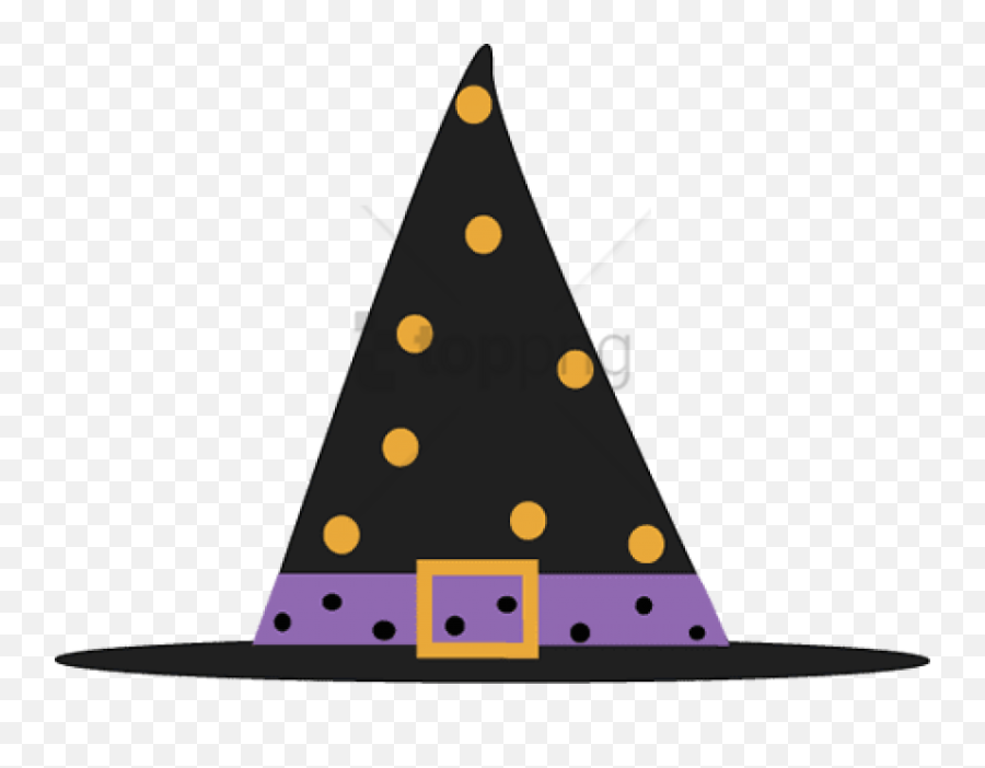 Download Halloween Witch Hat Png Clipart - Cute Halloween Cute Halloween Witch Hat Clipart Emoji,Witch Clipart