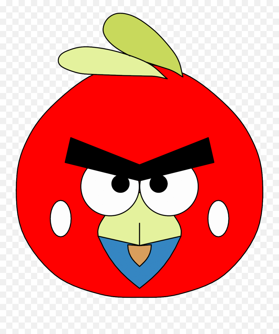 Download Angry Birds Hero Face Clipart Emoji,Angrybird Clipart