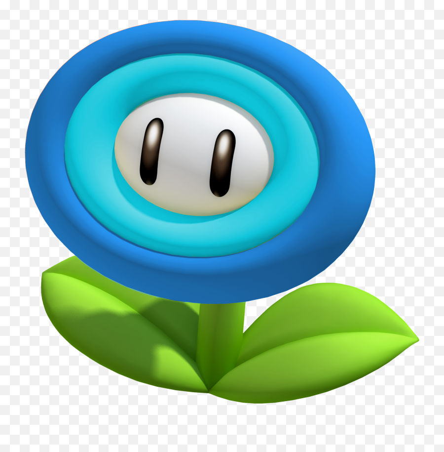 Ice Flower Power Up - Clip Art Library Emoji,Super Mario Clipart