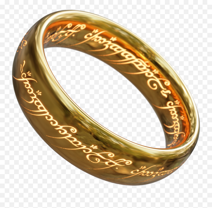 One Ring - Lord Of The Rings Ring Emoji,Ring Png