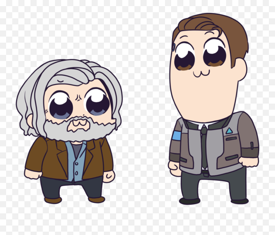 Detroit Become Human - My Drawings W Immagini Connor And Emoji,Detroit Become Human Png