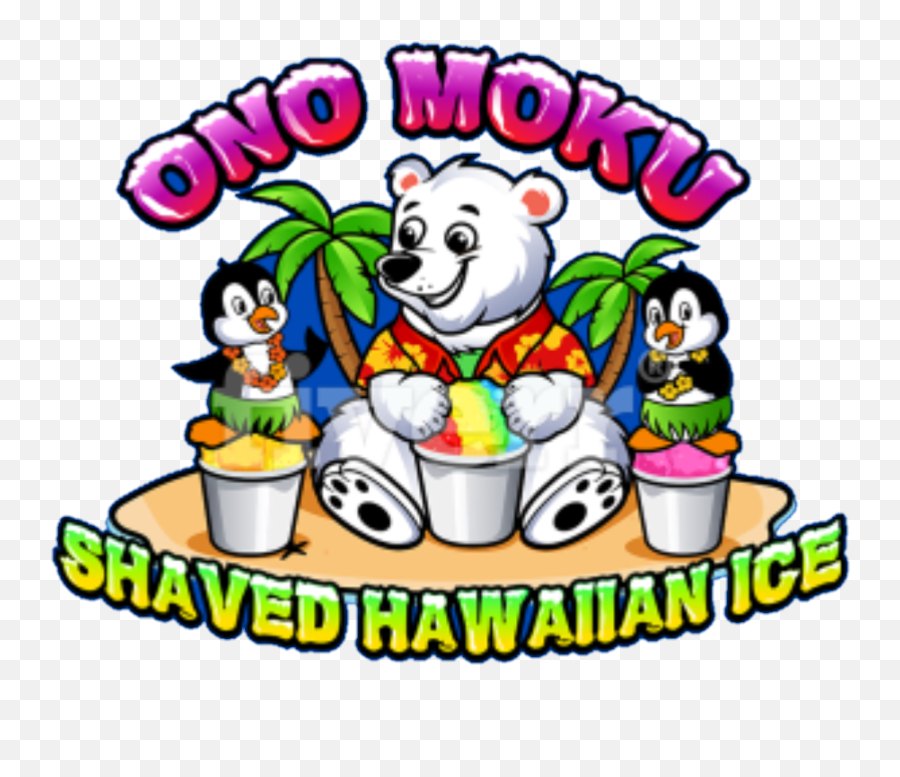 Ono Moku Shaved Hawaiian Ice Food Trucks In Oviedo Fl Emoji,Shaved Ice Clipart
