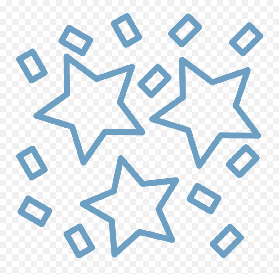 Download Stars And Confetti Png Image With No Background Emoji,White Confetti Png