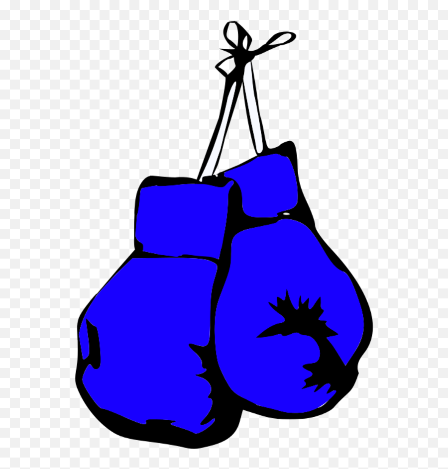 Burning Boxing Gloves - Blue Boxing Gloves Clipart Emoji,Boxing Gloves Clipart