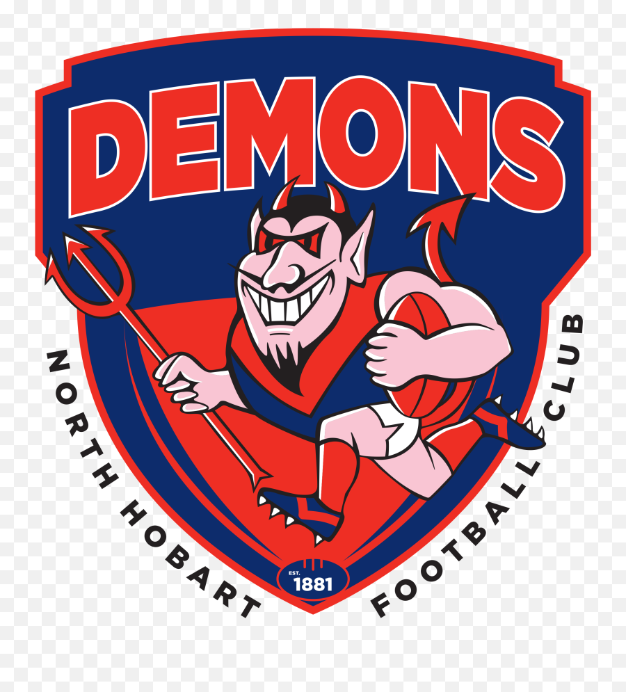 North Hobart Football Club U2013 North Hobart Demons - Clip Art Emoji,Demon Logo