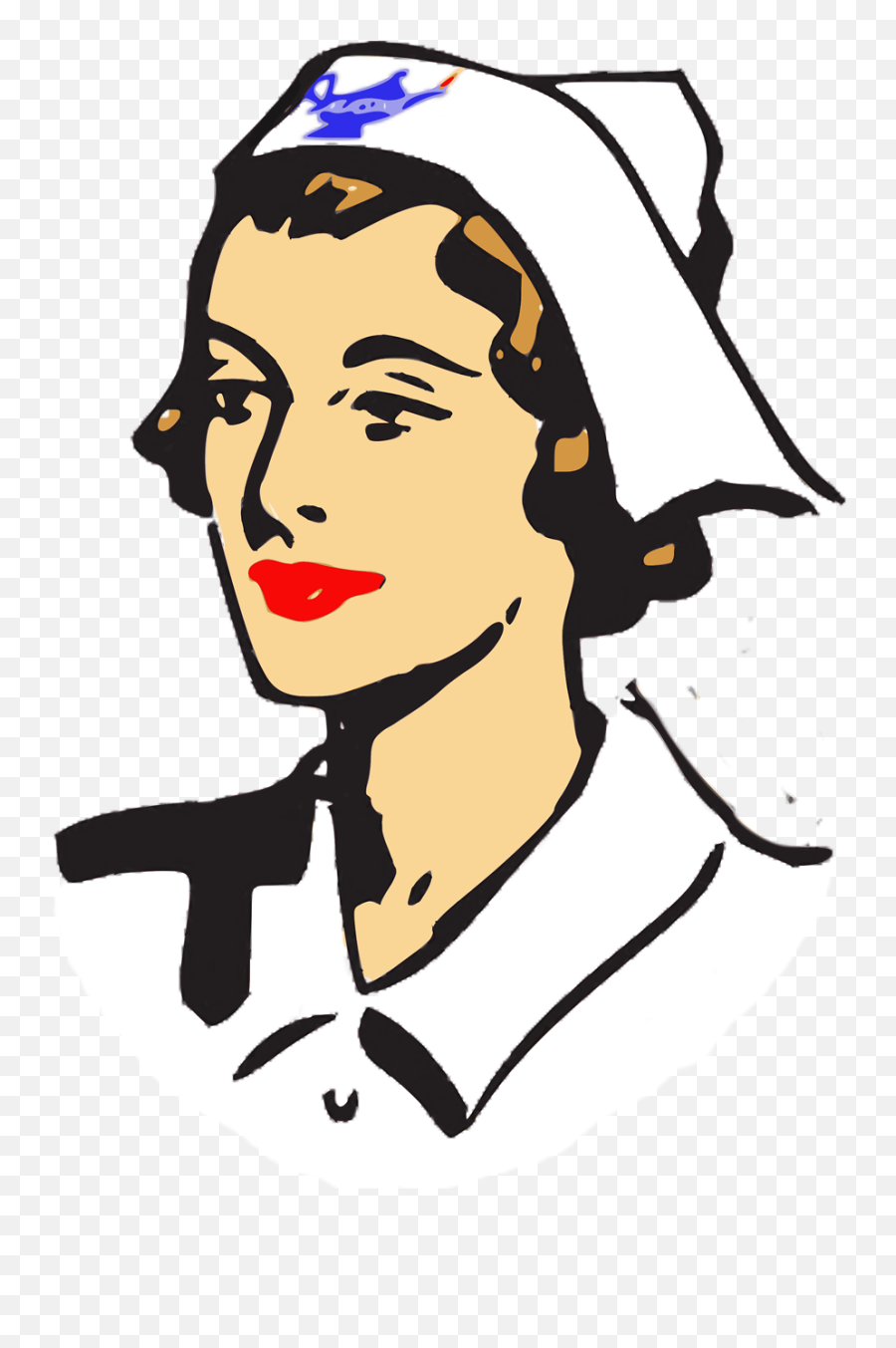 War Nurse Clipart Transparent Png Image - Old Nurse Clip Art Emoji,Nurse Clipart