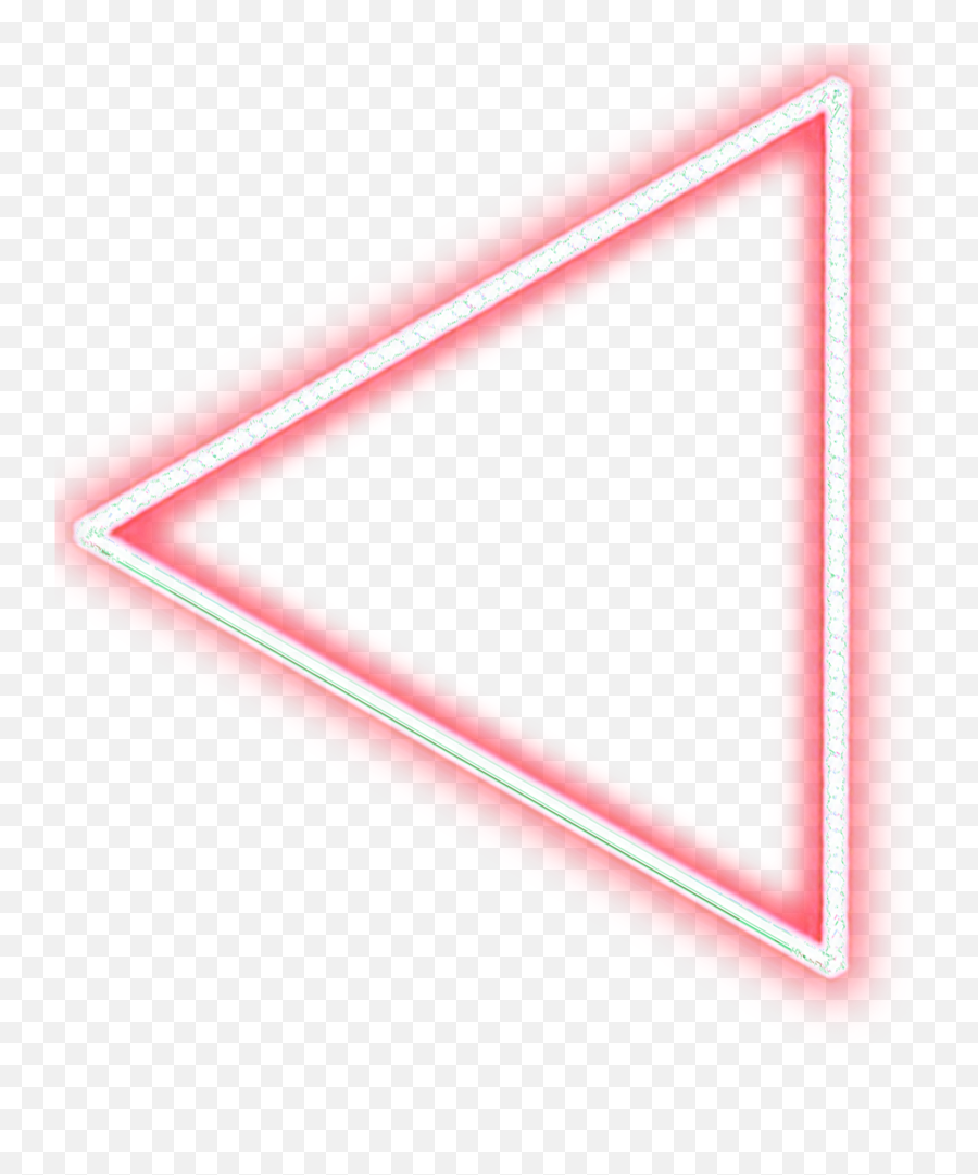 Neon Triangle Pngneon Effectpicsartallpngcom - Picsart Emoji,Neon Png