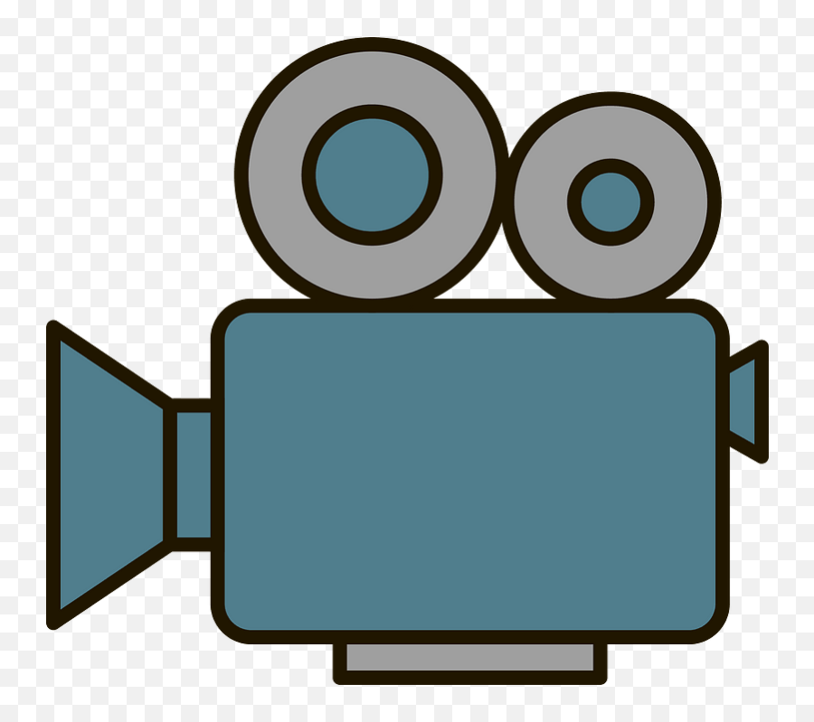 Movie Camera Clipart - Dot Emoji,Movie Camera Clipart