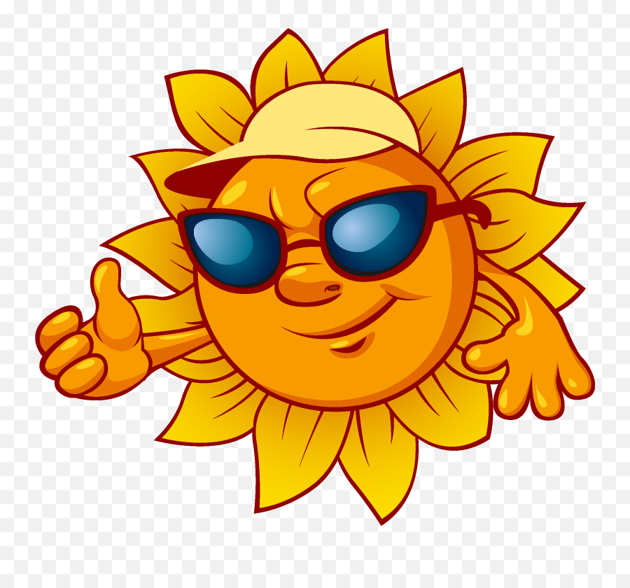 Clipart Sun Solar Panel - Cartoon Solar Power Png Download Happy Emoji,Solar System Clipart