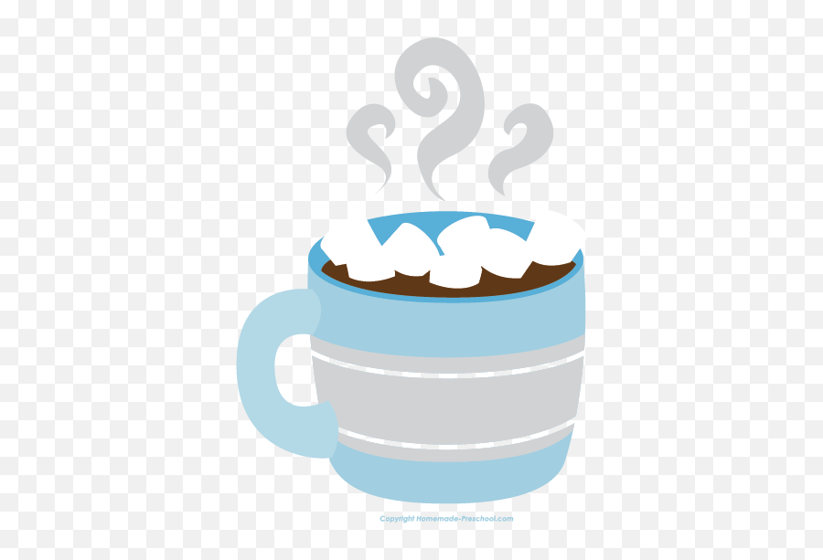 Free Winter Clipart - Transparent Background Hot Chocolate Clip Art Emoji,Winter Clipart