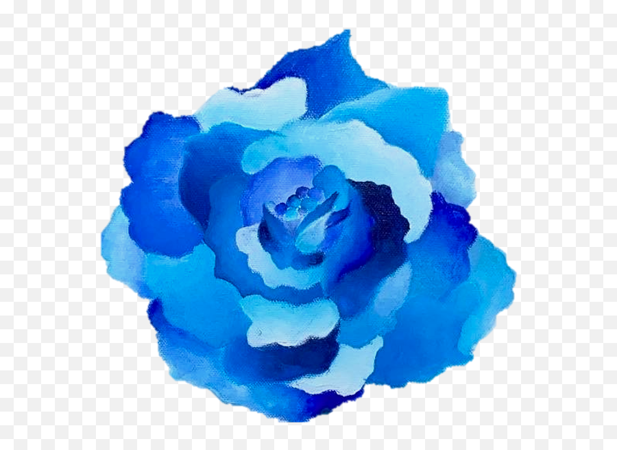 Blue Rose Sticker - Blue Rose Emoji,Blue Rose Png