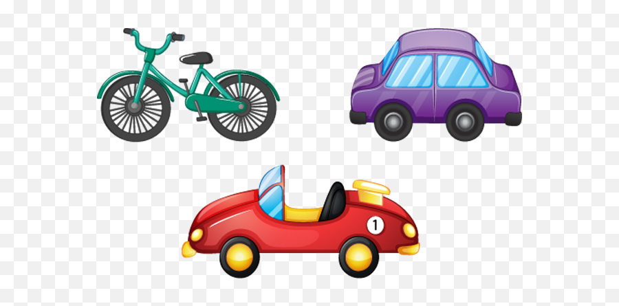 Toy Png Transparent Images Vectors - Model Car Emoji,Toys Png