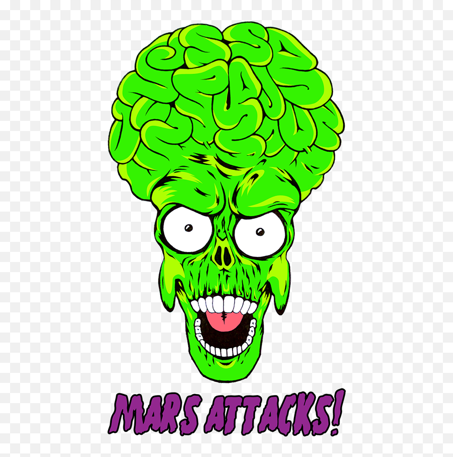 Save To Collection - Mars Attacks Alien Drawing Clipart Draw Mars Attacks Alien Emoji,Mars Clipart