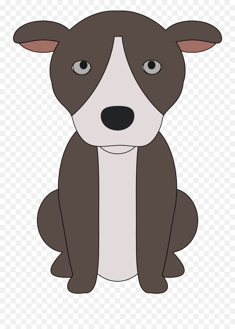 Pitbull Clipart Pitbull Puppy - Png Dogs Cats Clipart Emoji,Pitbull Png