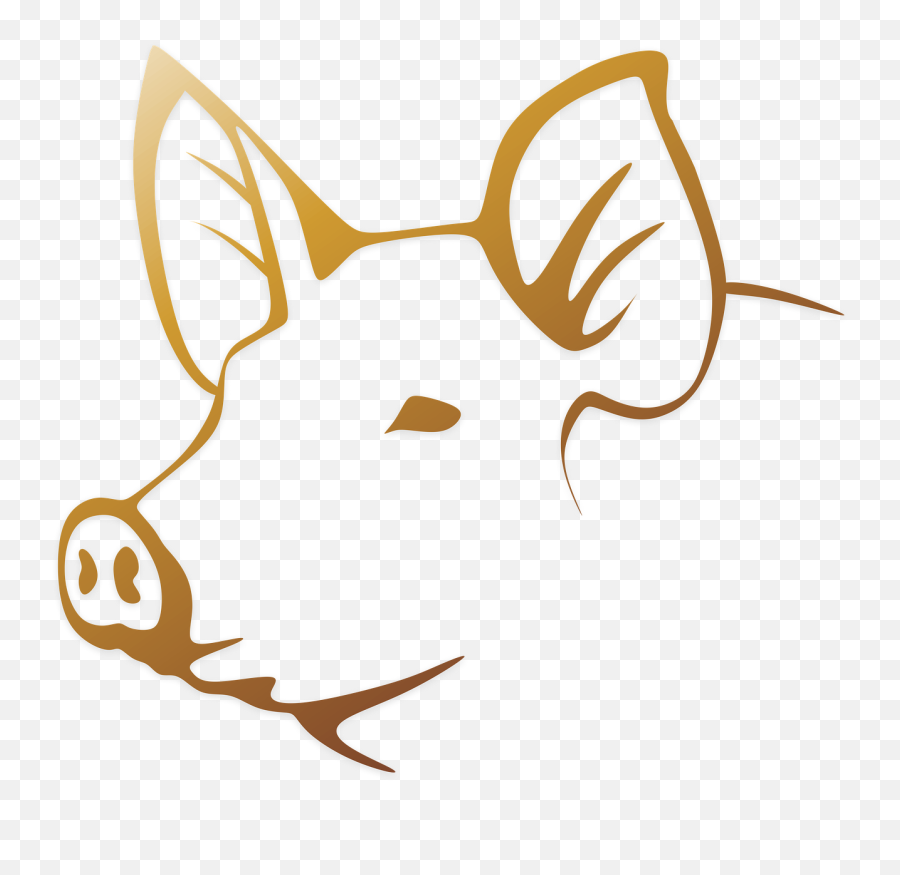 Pork Porcine Boar - Cerdo Logo Png Emoji,Piglet Logo