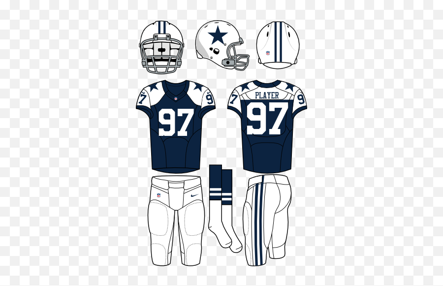 Dallas Cowboys Alternate Uniform - Uniforms Dallas Cowboys 1960 Emoji,Dallas Cowboys Logo
