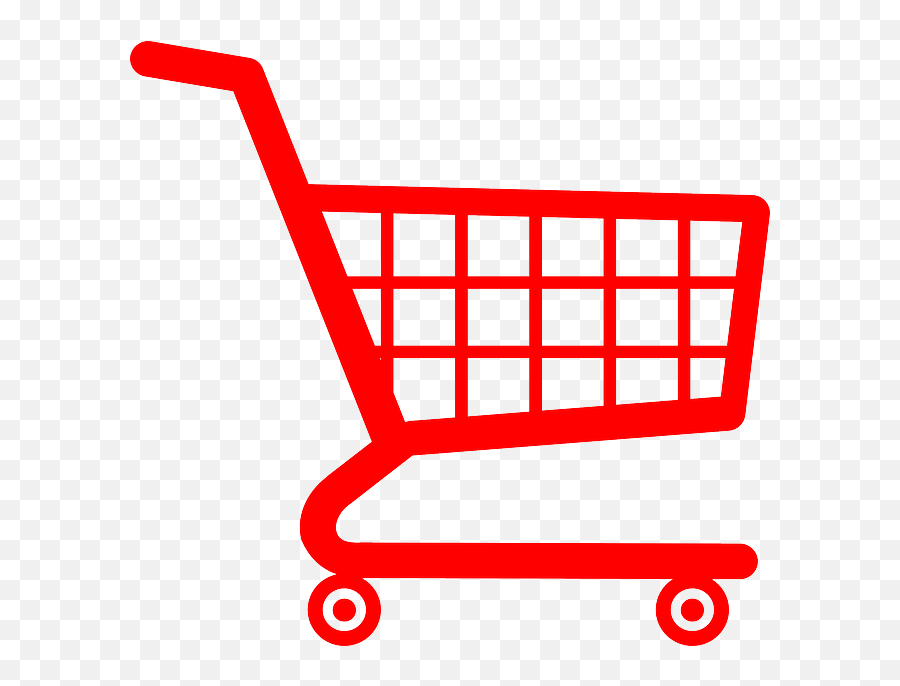 Shopping Cart Purchase Market - Free Vector Graphic On Pixabay Red Shopping Cart Png Emoji,Market Clipart